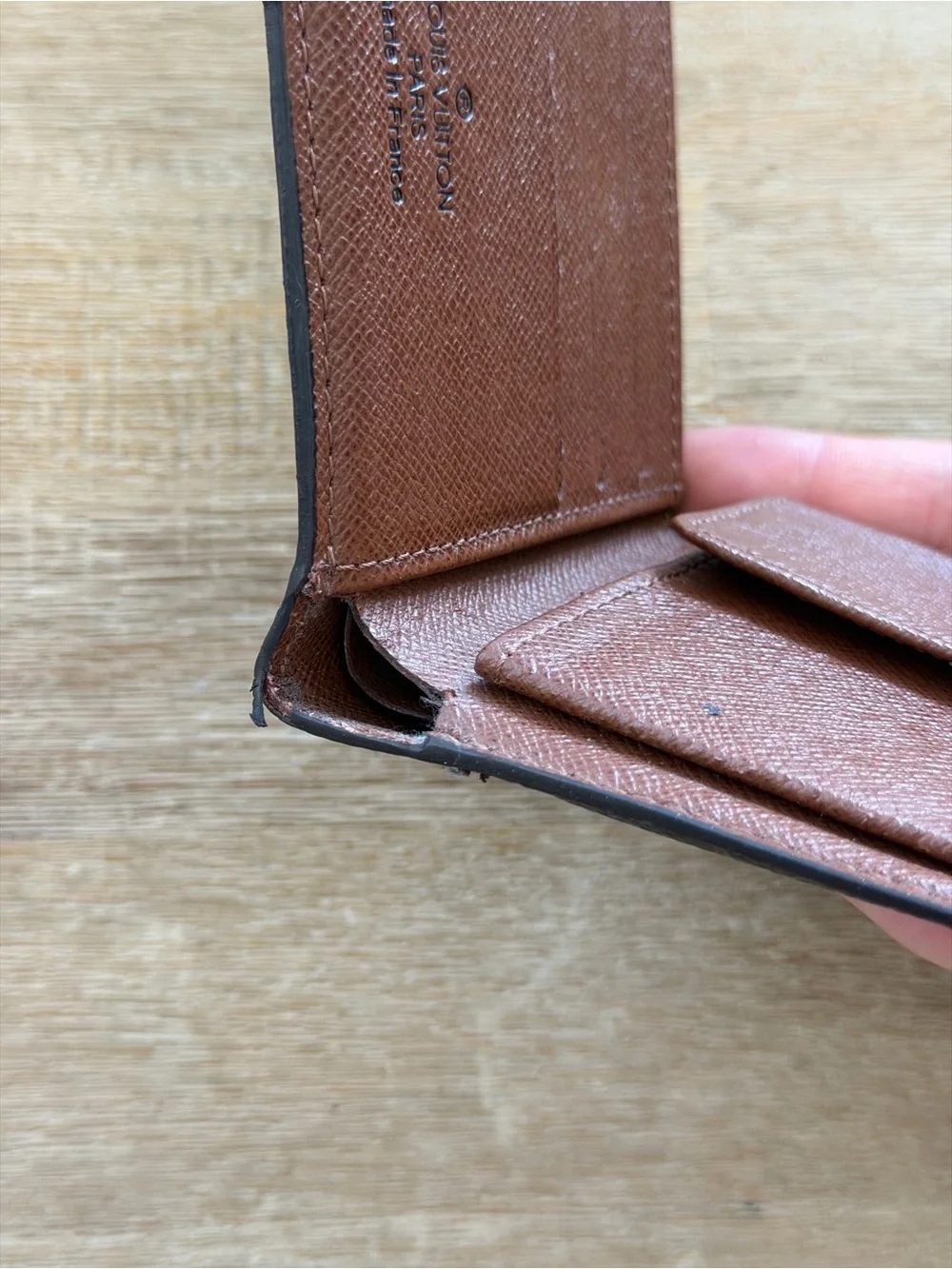 Louis Vuitton Men’s Monogram Canvas Bifold Wallet